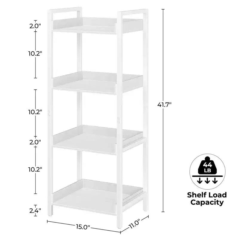 Bibliothèque de style moderne, bibliothèque, étagère haute de rangement d'angle pour bureau à domicile, chambre, cuisine, salon