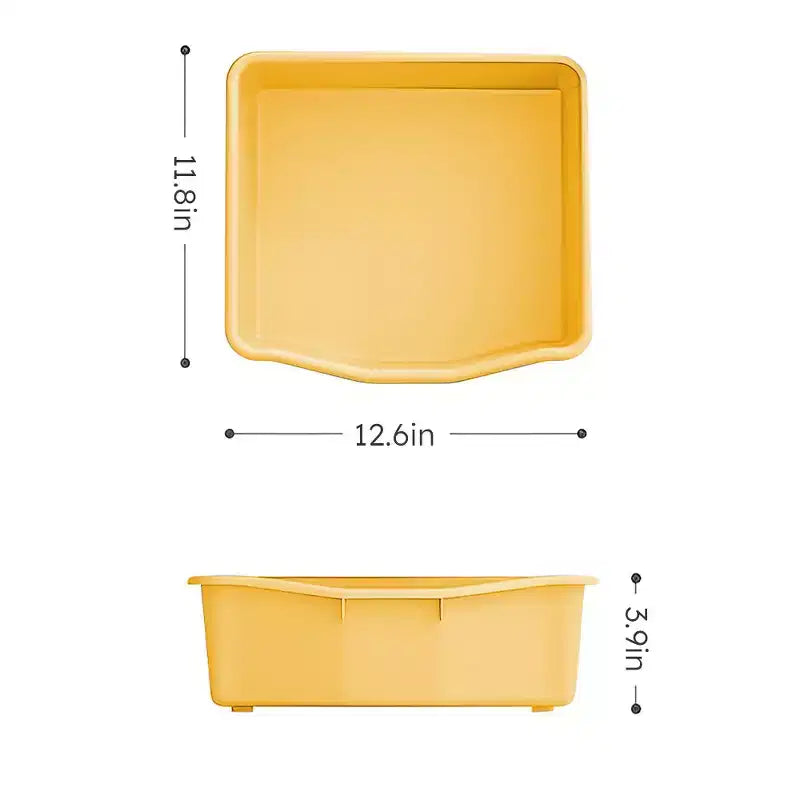 Organisateur de rangement de jouets pour enfants, meuble de rangement de jouets multifonctionnel pour chambre d'enfant avec étagère et bacs en PEHD