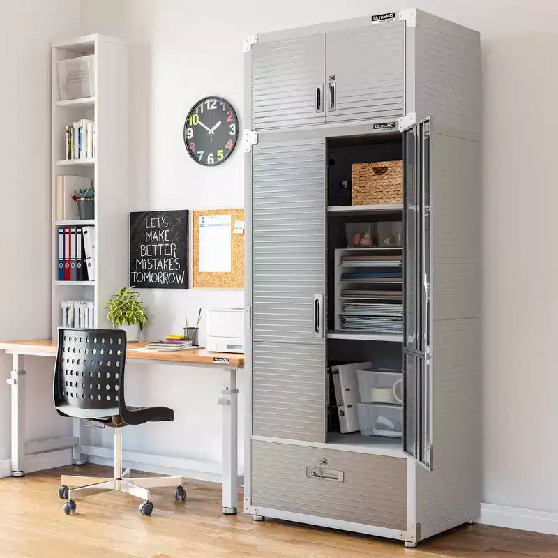Meuble de rangement UltraHD avec tiroir et empileur supérieur 36x24x90.5