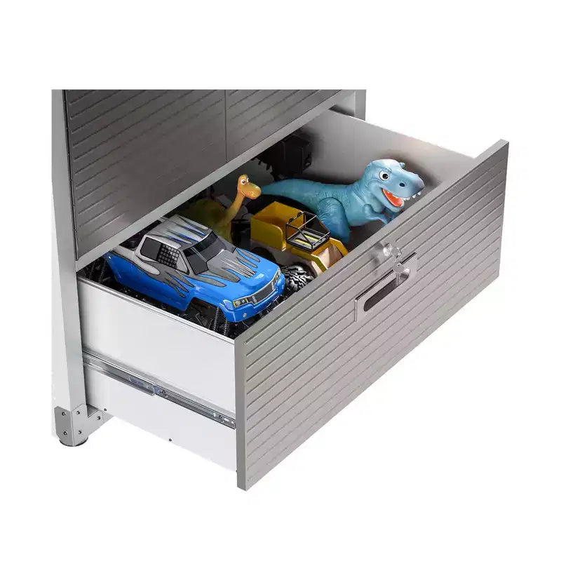 Meuble de rangement UltraHD avec tiroir et empileur supérieur 36x24x90.5