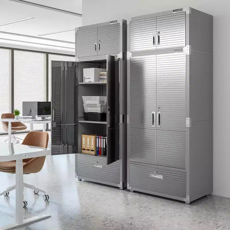 Meuble de rangement UltraHD avec tiroir et empileur supérieur 36x24x90.5