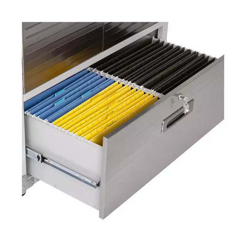 Meuble de rangement UltraHD avec tiroir et empileur supérieur 36x24x90.5