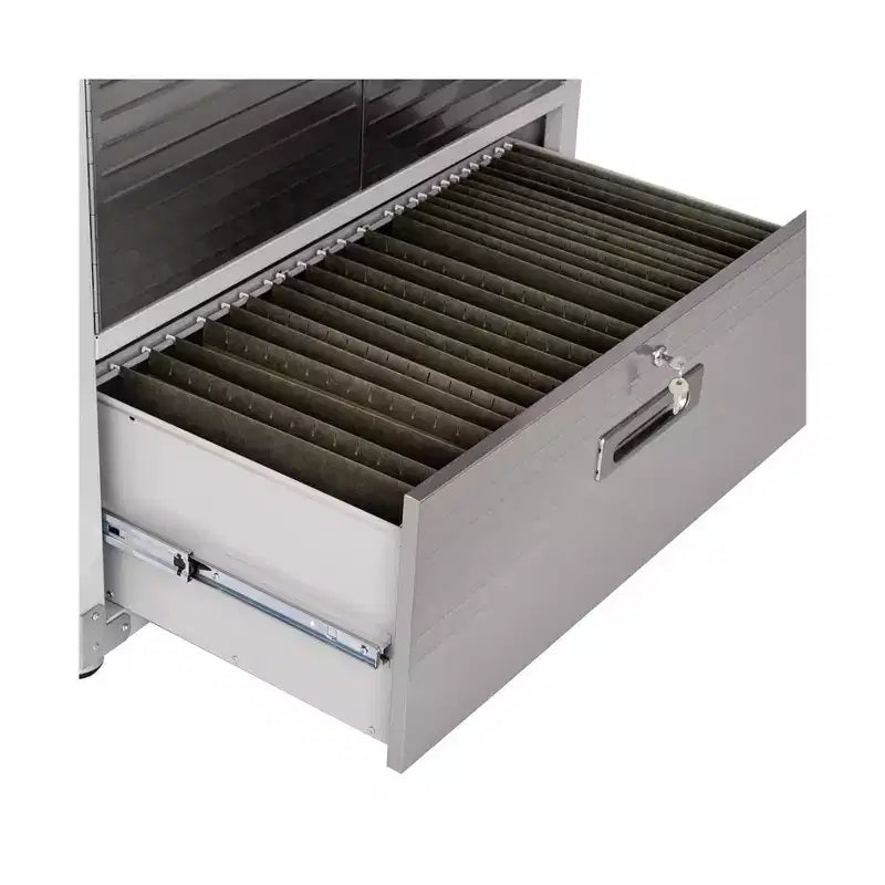 Meuble de rangement UltraHD avec tiroir et empileur supérieur 36x24x90.5