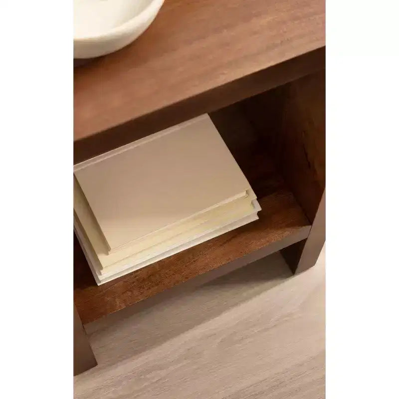 Table d'appoint Arch, 16x12x24, Noyer brun