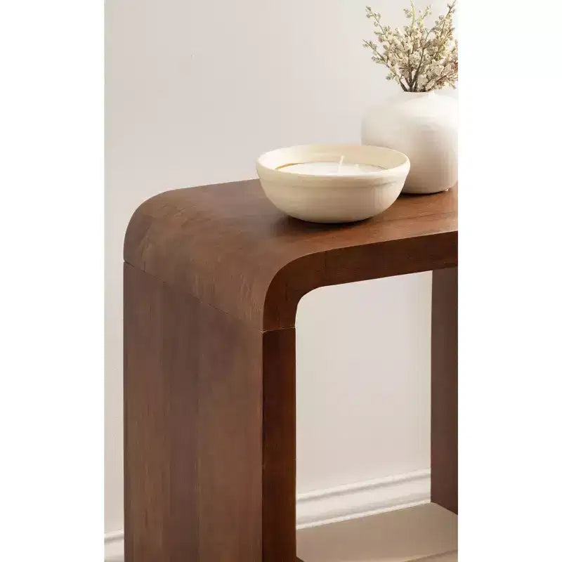 Table d'appoint Arch, 16x12x24, Noyer brun