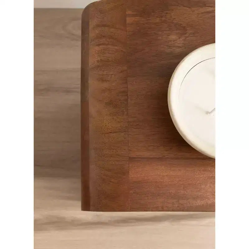 Table d'appoint Arch, 16x12x24, Noyer brun